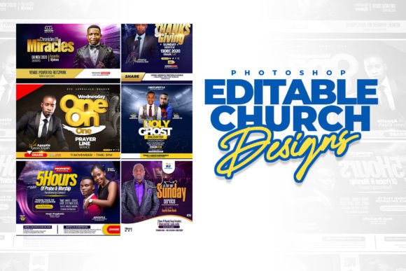 25 Church Flyer Templates Bundle PSD: Your Design Toolkit