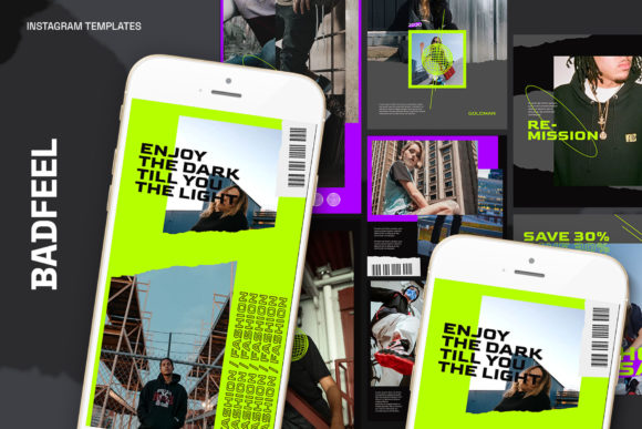 Master Your Feed: The Badfeel Instagram Templates Workflow