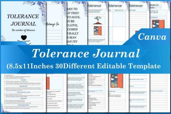 Tolerance Journal Canva Templates: A Practical Guide for Mental Health and Mindfulness