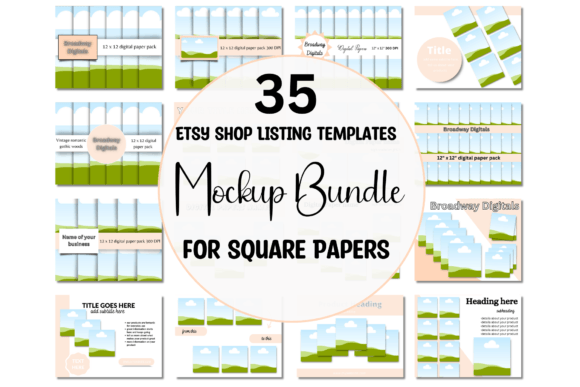 Transform Your Digital Paper Sales with Professional Mockups