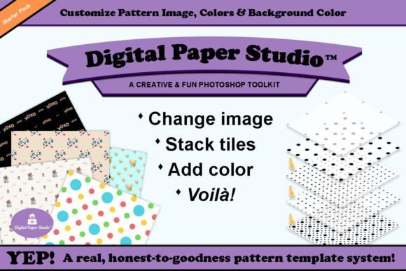 Unleash Creativity with Digital Paper Studio Pattern Templates