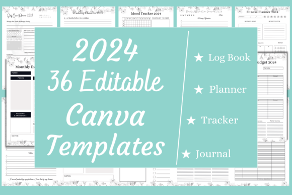 Unlock Your Publishing Potential with 36 Editable Canva Templates for KDP in 2024