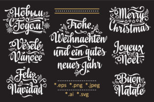 Unwrap the World: Christmas Templates in Multiple Languages for a Global Holiday