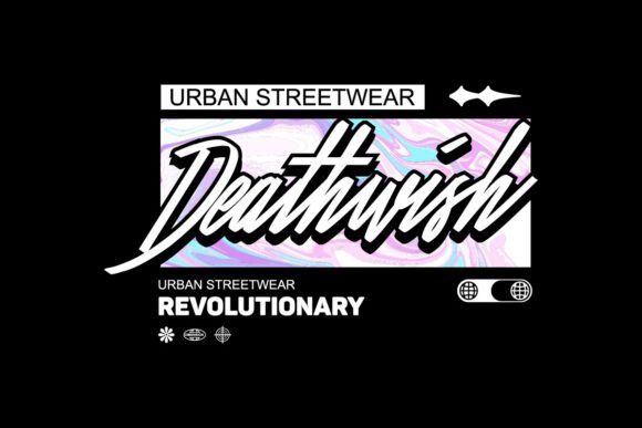 Urban Edge: Mastering Custom Clothing with Deathwish Streetwear Graphic Templates
